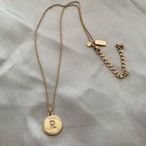 KATE SPADE “R” INITIAL NECKLACE!!